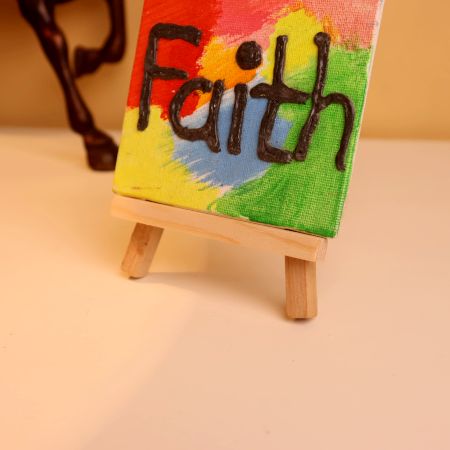 Uplifting Faith Textured Canvas Art for Décor